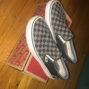 Vans Slip On Checkerboard Skate Shoe -